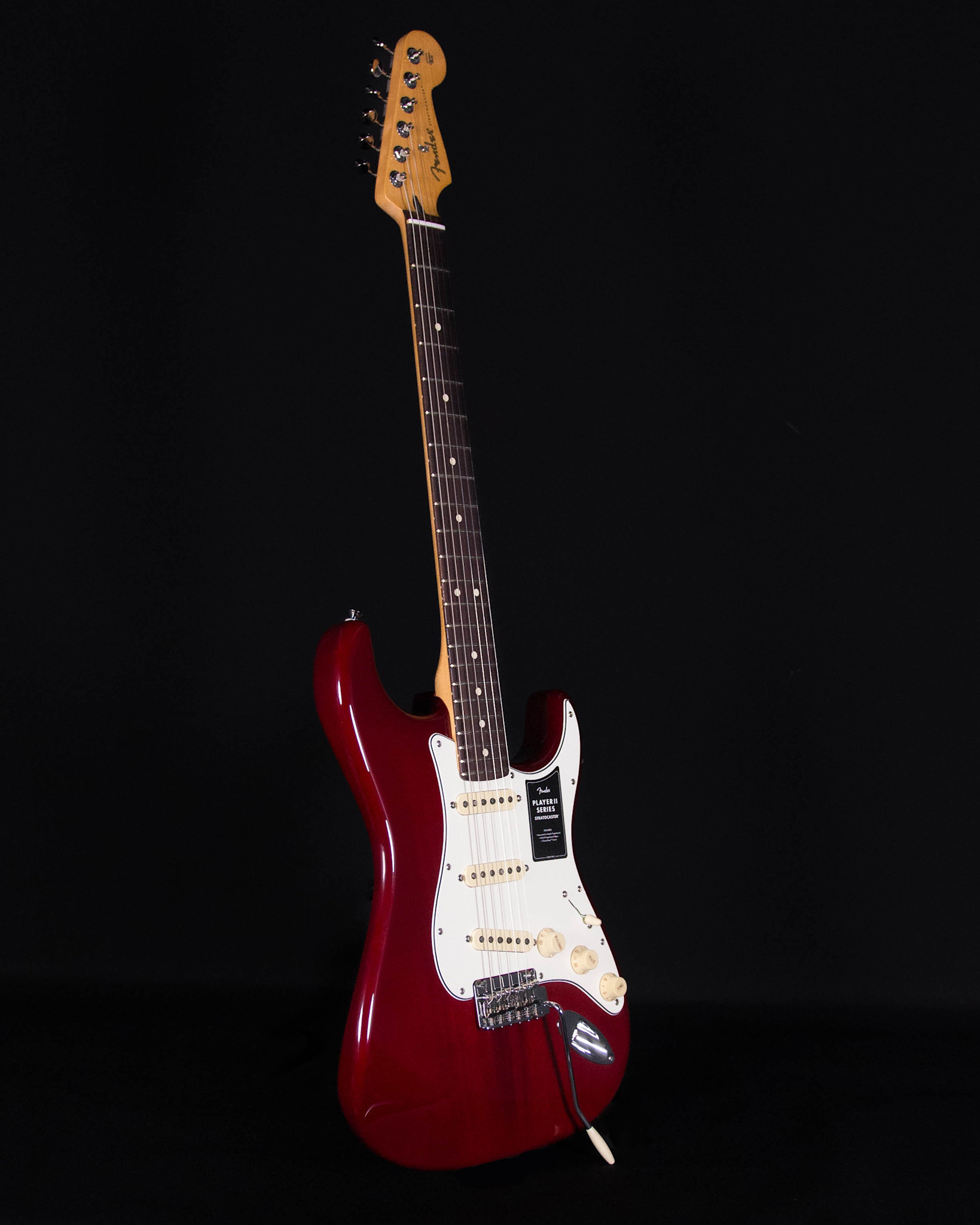 Fender Fender Player II Stratocaster, Rosewood FB, Chambered Mahogany, Transparent Cherry Burst Fender Fender Player II Stratocaster, Rosewood FB, Chambered Mahogany, Transparent Cherry Burst