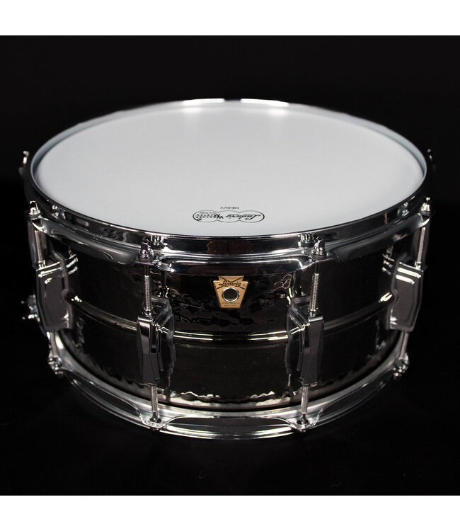 Ludwig 14" x 6.5" Hammered Black Beauty, Imperial Lugs