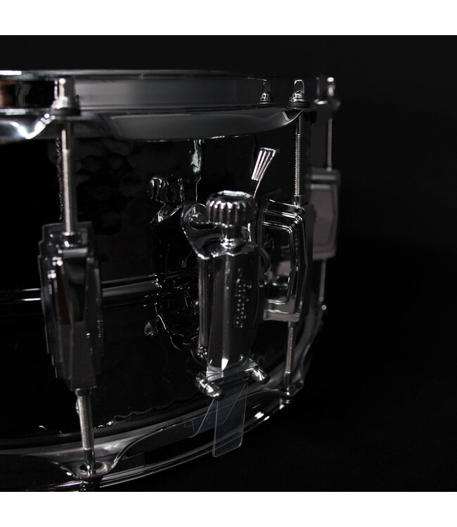 Ludwig 14" x 6.5" Hammered Black Beauty, Imperial Lugs