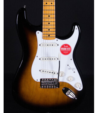 Squier Squier Classic Vibe '50s Stratocaster, Maple FB, 2-Color Sunburst