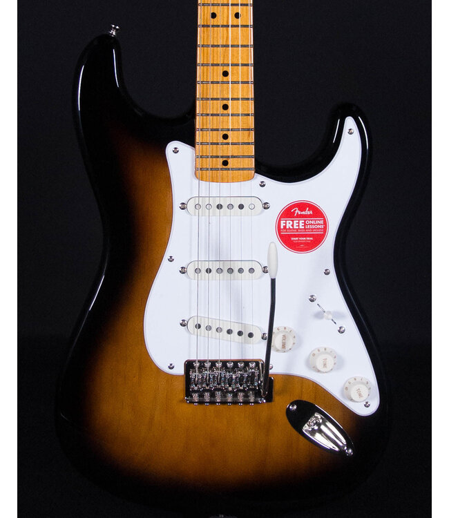 Squier Squier Classic Vibe '50s Stratocaster, Maple FB, 2-Color Sunburst