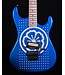 Kramer Kramer Baretta, Custom Graphics, 'White Lotus',  White Lotus Candy Blue