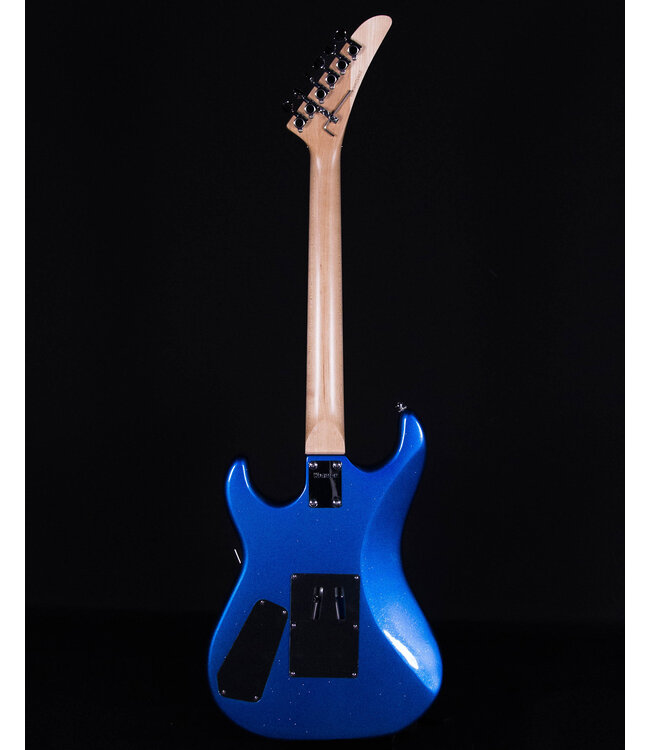 Kramer Baretta, Custom Graphics, 'White Lotus',  White Lotus Candy Blue