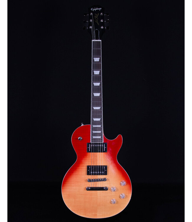 Epiphone Les Paul Modern Figured, Magma Orange Fade - Demo Model
