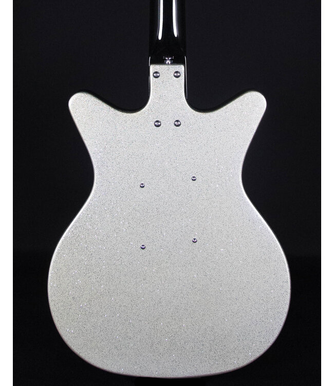 Danelectro D59 MOD New Old Stock, Silver Metal Flake