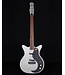 Danelectro D59 MOD New Old Stock, Silver Metal Flake