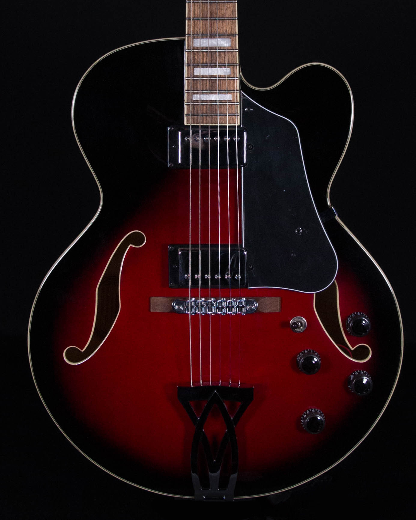 Ibanez AF75, Transparent Red - Sims Music