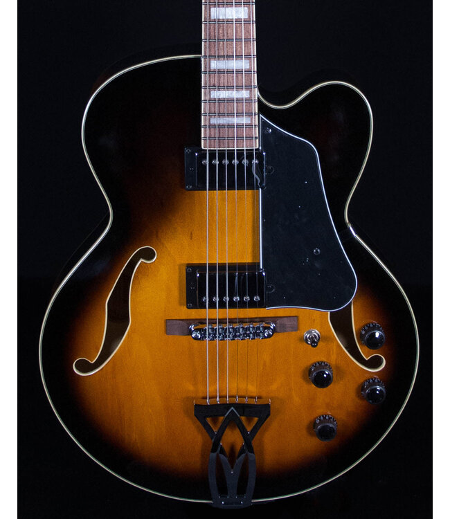 Ibanez AF75VSB Hollowbody Electric Guitar, Vintage Sunburst