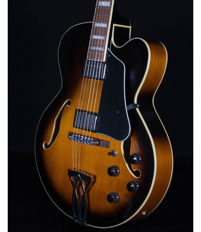 Ibanez AF75VSB Hollowbody Electric Guitar, Vintage Sunburst