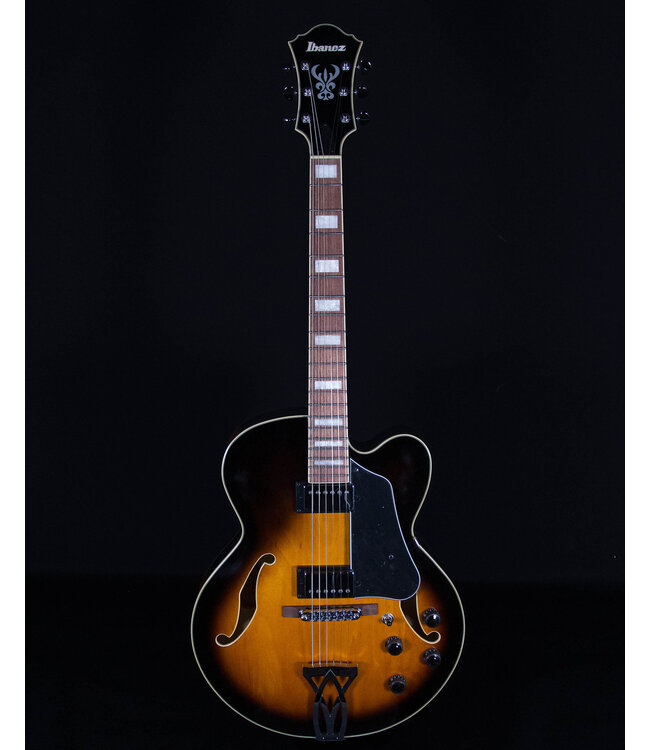Ibanez AF75VSB Hollowbody Electric Guitar, Vintage Sunburst