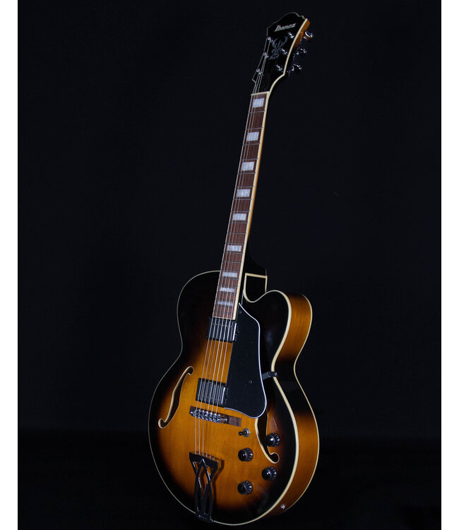 Ibanez AF75VSB Hollowbody Electric Guitar, Vintage Sunburst
