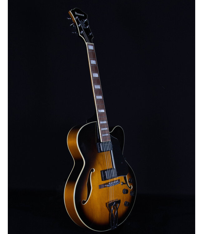Ibanez AF75VSB Hollowbody Electric Guitar, Vintage Sunburst