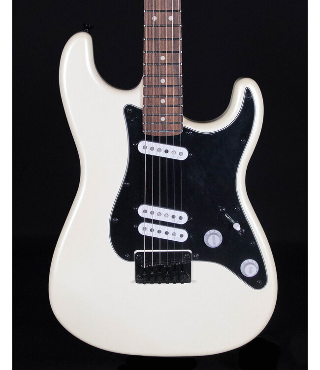 Squier Squier Contemporary Strat Special HT, Laurel FB, Black Pickguard, Pearl White
