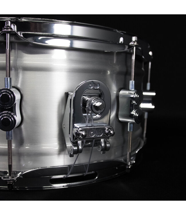 PDP 6.5" x 14" 1.2mm Natural Satin Brushed Aluminum w/ Chrome Hardware