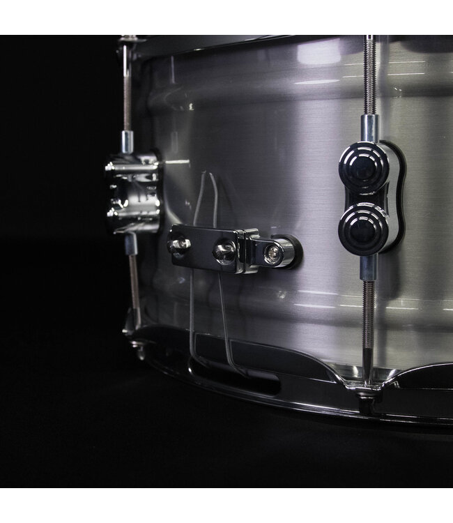 PDP 6.5" x 14" 1.2mm Natural Satin Brushed Aluminum w/ Chrome Hardware