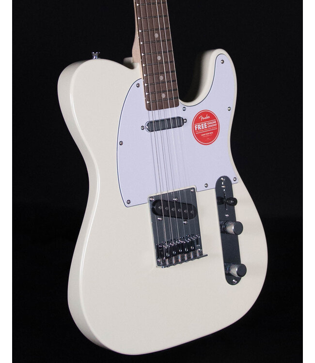 Squier Affinity Series Telecaster, Laurel FB, Olympic White