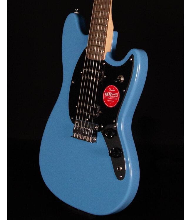 Squier Sonic Mustang HH, Laurel FB, California Blue