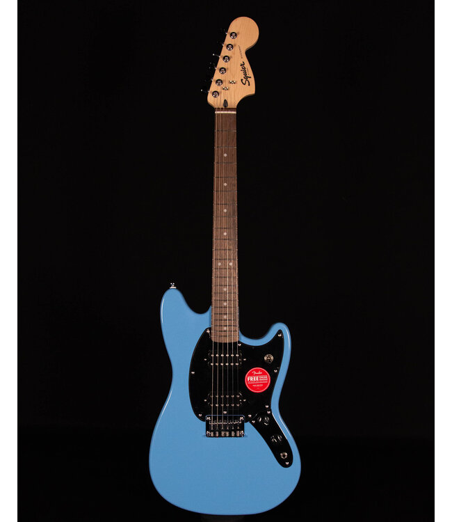 Squier Sonic Mustang HH, Laurel FB, California Blue