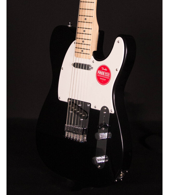 Squier Sonic Telecaster, Maple FB, Black