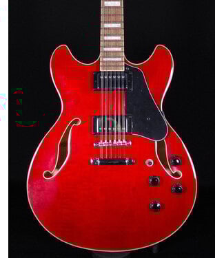Ibanez Ibanez AS7312 12-String Electric, Transparent Cherry Red