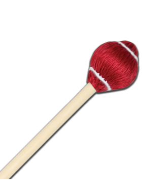 Mike Balter Mike Balter B24B Pro Vibe Mallets, Red Soft Cord, Birch