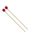 Mike Balter B24B Pro Vibe Mallets, Red Soft Cord, Birch