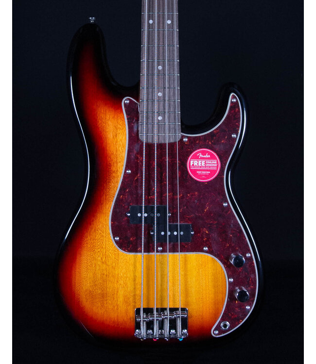 Squier Squier Classic Vibe '60s Precision Bass, Laurel FB, 3-Color Sunburst