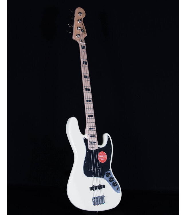 Squier Affinity Active Jazz Bass, Maple FB, Olympic White