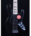 Squier Affinity Series Active Jazz Bass V, Maple FB, Black Metallic