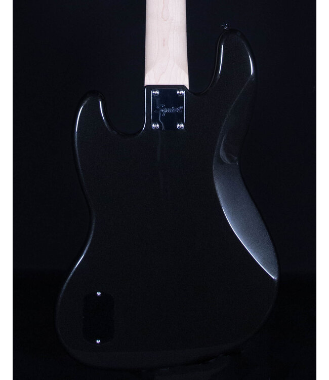 Squier Affinity Series Active Jazz Bass V, Maple FB, Black Metallic