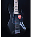 Squier Affinity Series Active Jazz Bass V, Maple FB, Black Metallic