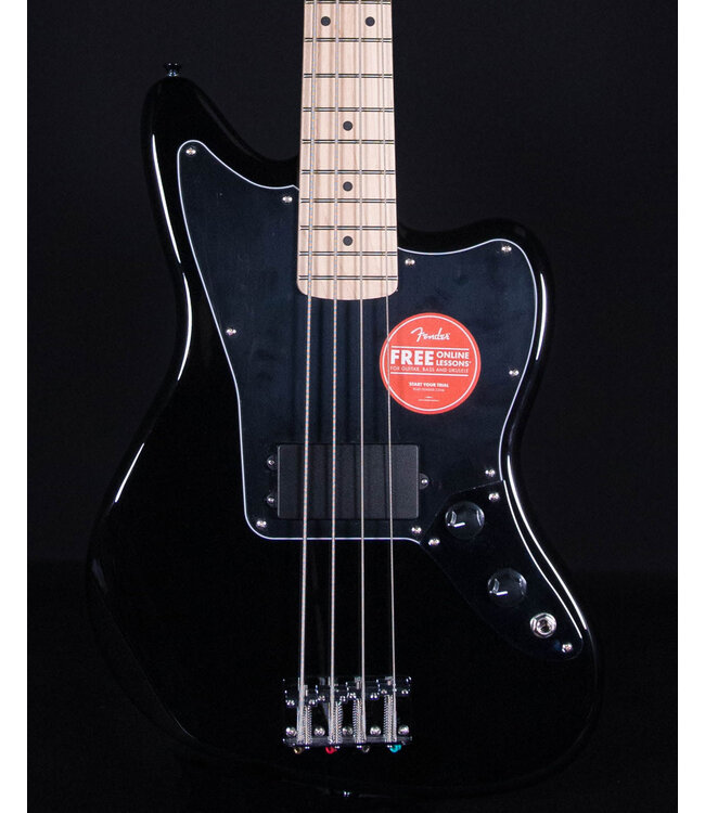 Squier Squier Affinity Series Jaguar Bass H, Maple FB, Black
