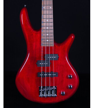 Ibanez Ibanez GSRM20 Mikro 4-String Bass, Transparent Red