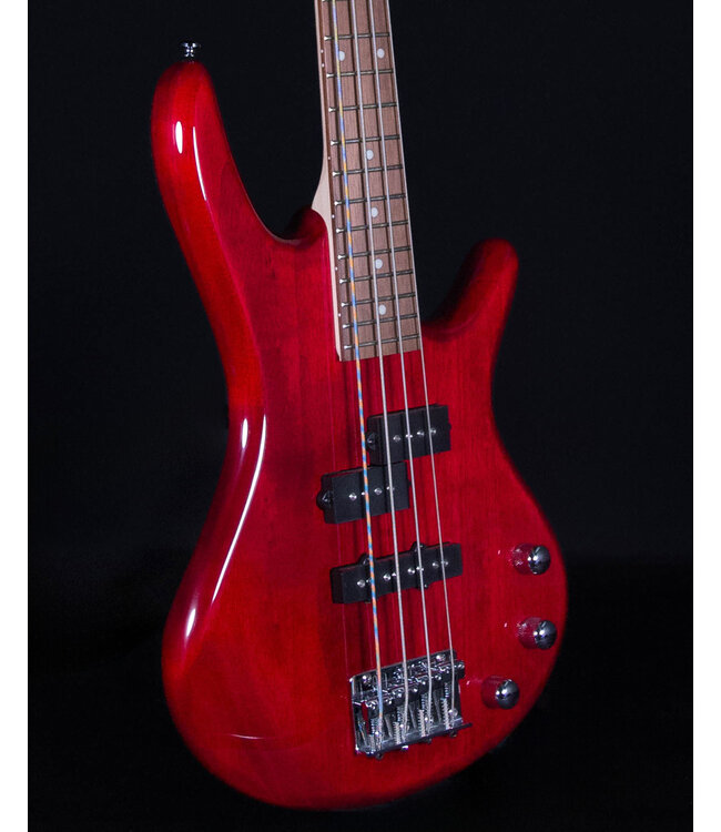 Ibanez GSRM20 Mikro 4-String Bass, Transparent Red
