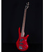 Ibanez GSRM20 Mikro 4-String Bass, Transparent Red