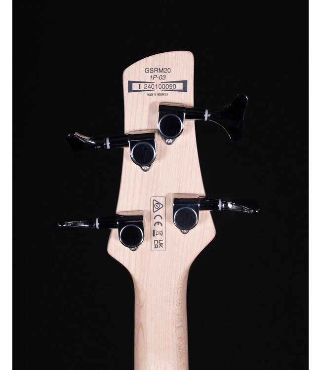 Ibanez GSRM20 Mikro 4-String Bass, Transparent Red