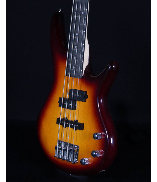 Ibanez GSRM20 Mikro 4-String Bass, Brown Sunburst