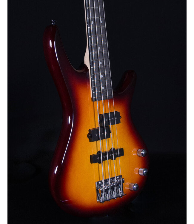 Ibanez GSRM20 Mikro 4-String Bass, Brown Sunburst