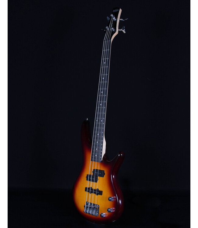 Ibanez GSRM20 Mikro 4-String Bass, Brown Sunburst