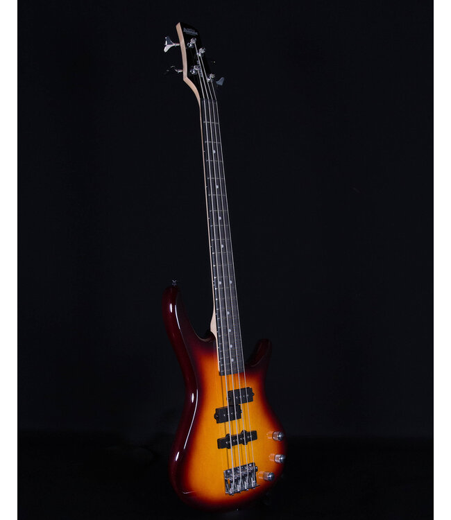 Ibanez GSRM20 Mikro 4-String Bass, Brown Sunburst