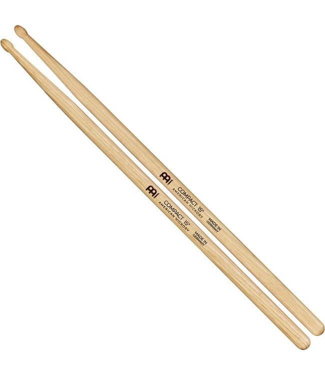 Meinl SB141 Compact 15" Drumsticks, Wood Tip