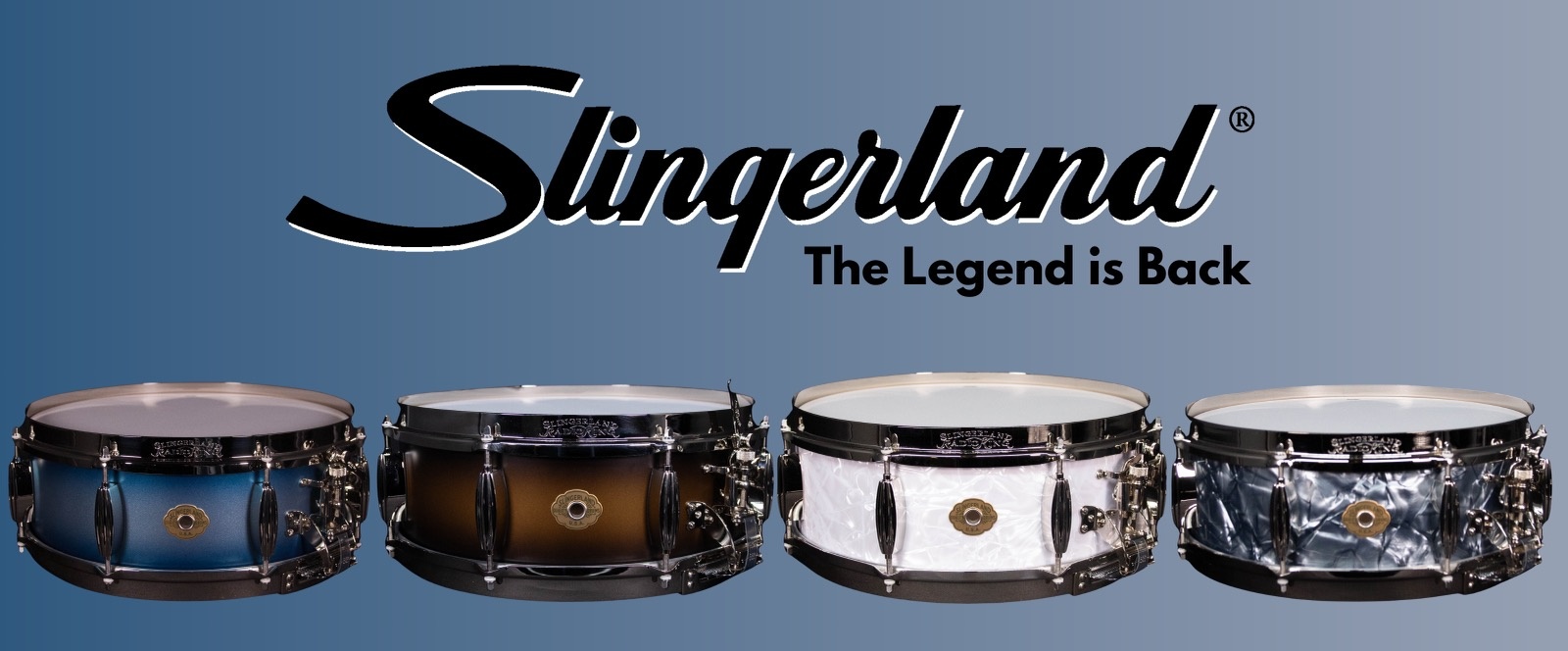 The Legend is Back! Slingerland Radio King!