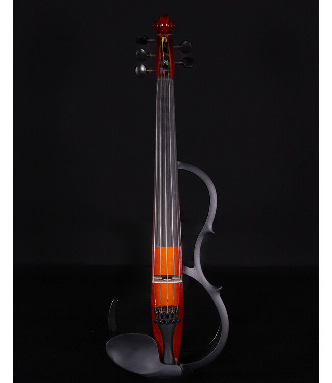 Yamaha Yamaha Silent Series SV-255 Electric Violin, Shaded Brown - USED