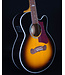 Epiphone Epiphone J-200EC Studio Parlor, Solid Top Acoustic/Electric, Vintage Sunburst