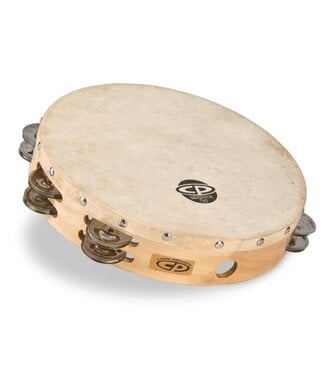 LP CP by LP® 10" Tambourine with Head, Double Row