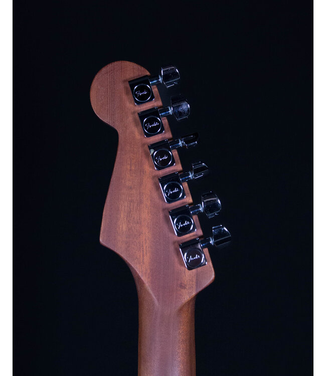 Fender American Acoustasonic Jazzmaster Ebony FB, Arctic White,