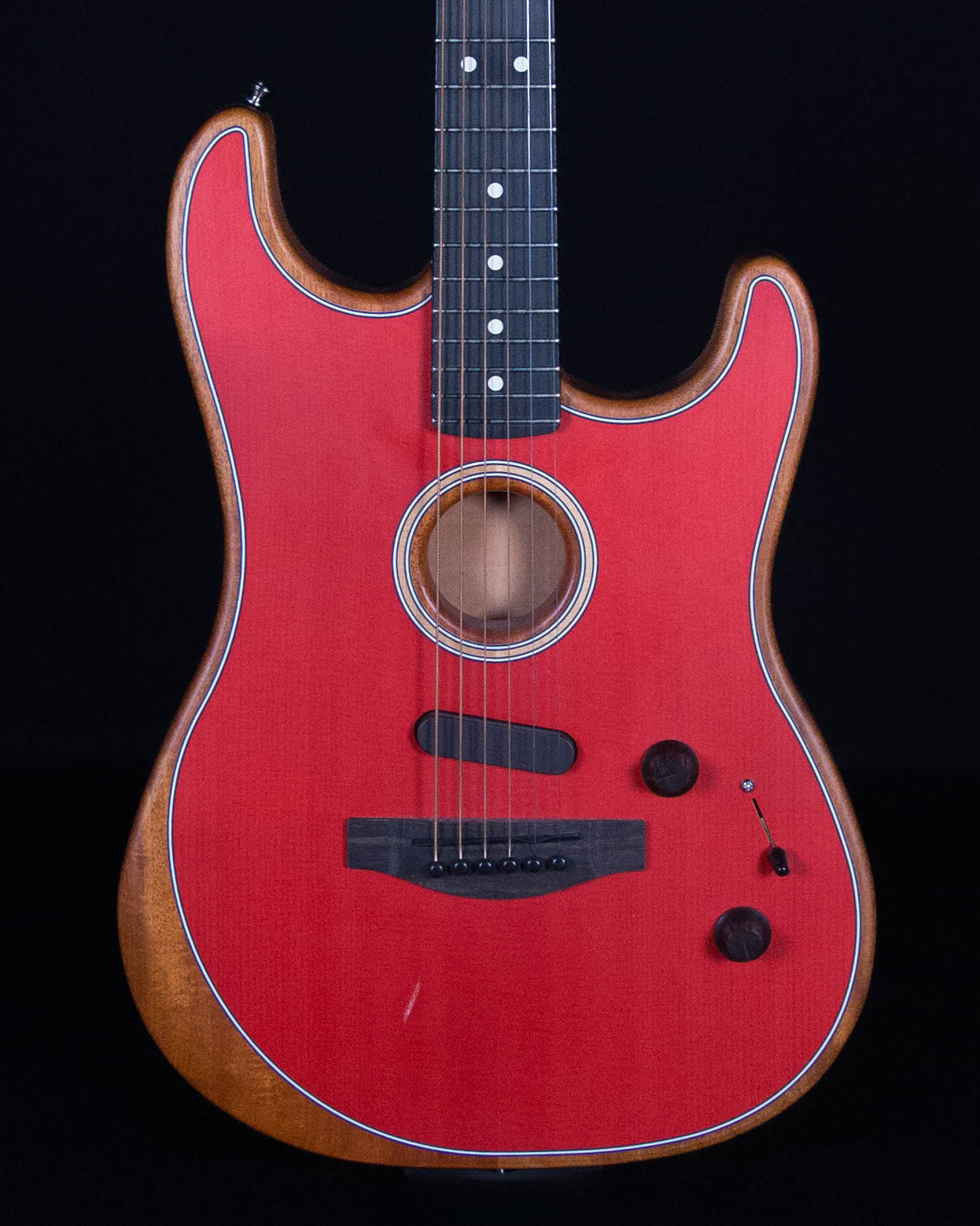 Fender American Acoustasonic Strat®, Ebony Fingerboard