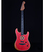 Fender American Acoustasonic Strat, Ebony FB, Dakota Red - Blem