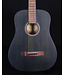 Fender FA-15 3/4 Scale Steel String with Gig Bag, Black