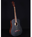 Fender FA-15 3/4 Scale Steel String with Gig Bag, Black